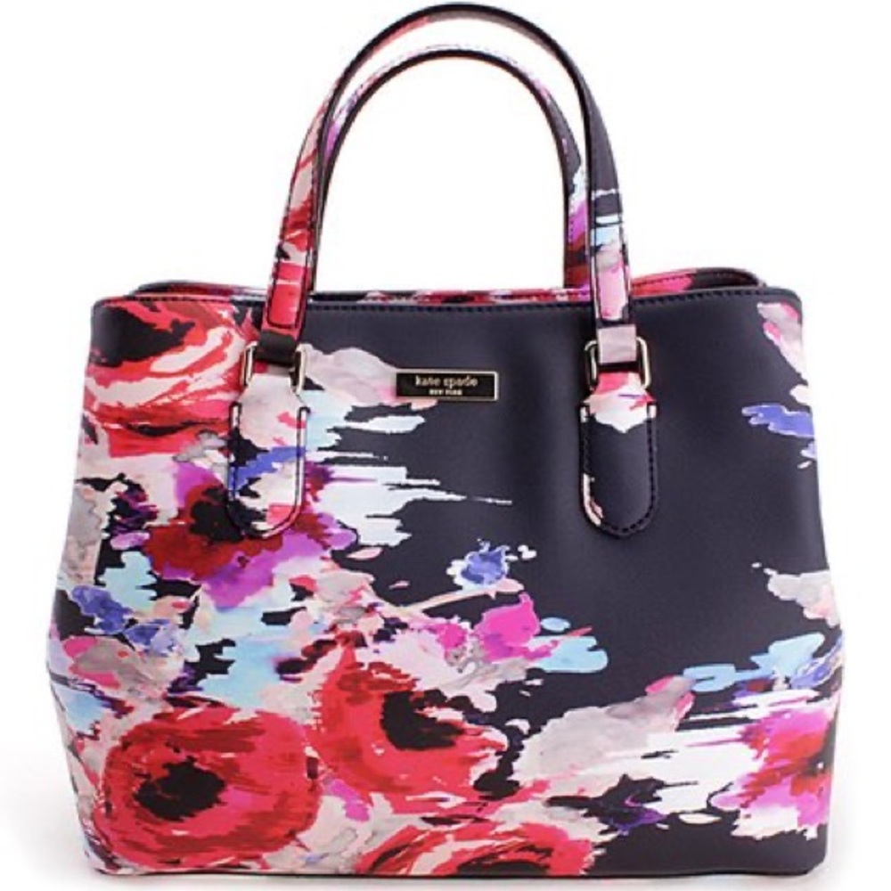 Kate Spade Laurel Way Evangelie Bag in Blurry Floral